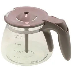 Philips Kaffeekanne Philips CP9936,996510073462 Glaskanne für HD7461, HD7462, HD7447 Kaffe