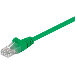 PATCH-C5U 5 GN - 5,0m Cat.5e U/UTP-Netzwerkkabel, grün, RJ45