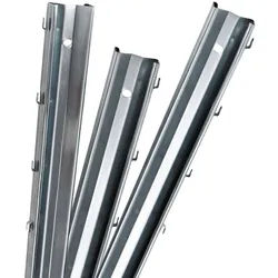 150 Z-Profil Zaunpfähle 2m Wildzaun Weidezaun Forstzaun