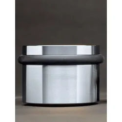 Türstopper/Türsteher Big-Puk Artikel silber, Designer Bergfeld & Schwan, 6.3 cm