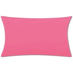 Kissenbezüge, Bestlivings (1 Stück), Kissenbezug in versch. Größen und Formen verfügbar, Optik: Satin matt rosa eckig - 30 cm x 50 cm