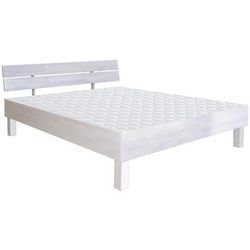 Carryhome Bett , Weiß , Holz , Buche , massiv , 180x200 cm , in verschiedenen Größen erhältlich , Schlafzimmer, Komplette Schlafzimmer und Serien, Schlafzimmerserien