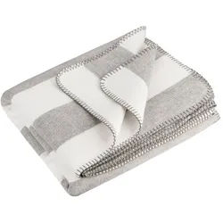 Bio-Baumwolldecke Stine Riema mehrfarbig, Designer Riema Germany, 150 cm