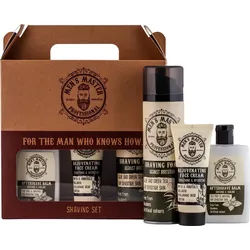 Mister33 Geschenkset mit Rasierschaum + Aftershave Balsam Gesichtscreme 1 Pk Männer