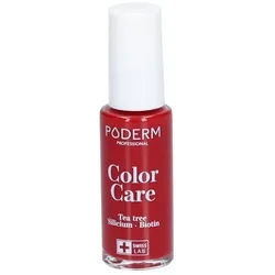 Poderm Color Care Teebaum Nagellack Nr 253 Rouge Allure