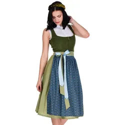 Alpenfee Tracht Dirndl Cord Dirndl 2tlg. - FANNI - oliv 36