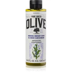 Korres Pure Greek Olive & Rosemary Flower erfrischendes Duschgel 250 ml