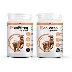VETOQUINOL Caniviton Protect Nahrungsergänzungsmittel für Hunde 2x198g (180 Tabletten)