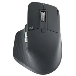 Logitech MX Master 3S, Bluetooth Edition Kabellose Performance-Maus, Graphite