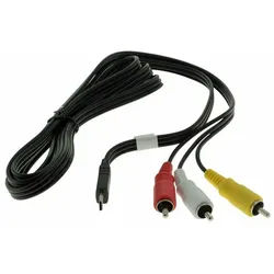 AV-Kabel passend für Sony VMC-15MR2, DSC-RX10, Sony HDR-CX220
