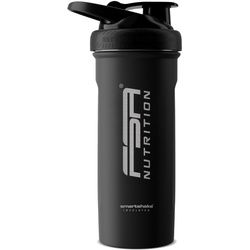 FSA Nutrition Protein Shaker Edelstahl Insulated Flaschen 750 ml schwarz