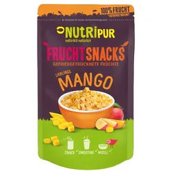 NutriPur gefriergetrocknete Früchte, Mango Früchte 25 g