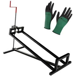 Rasentraktorheber bis 400 kg - Schwarz