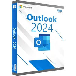 Microsoft Outlook 2024 | Windows | Dauerlizenz | E-Mail & Kalender für professionelle Kommunikation