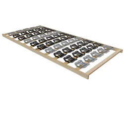 Mid.you Tellerlattenrost , Holz , Birke , 7-Zonen , 100x200 cm , Lga, Made in EU, FSC Mix , Über- und Sondergrößen erhältlich, Schulterabsenkung, Tellerauflagen, alternative Größen erhältlich , Schlafzimmer, Lattenroste, Tellerlattenroste