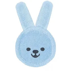 MAM Lernzahnbürste Oral Care Rabbit Baby Zahnpflege Fingerling 0m+ blau