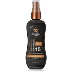 Australian Gold LSF 15 Spray Gel mit Bronzer - Sonnenspray Sonnenmilch 100 ml