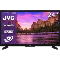 JVC LT-24VAHM355 Fernseher 24 Zoll Android Smart TV HD Auflösung HDR Triple-Tuner 12 Volt (2026)