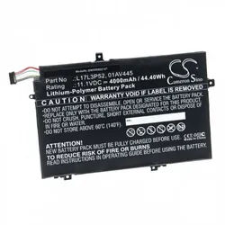 Notebook Akku für Lenovo ThinkPad E590 u.a. wie L17L3P52 Li-Polymer 11,1V 4000mAh