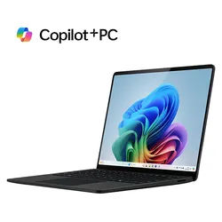 MICROSOFT Surface Laptop, Copilot+ PC, 7. Edition, mit 13,8 Zoll Display Touchscreen, Qualcomm Snapdragon X Plus, 16 GB RAM, 512 SSD, AdrenoTM Onboard Graphics, Graphit, Windows 11 Home (64 Bit)