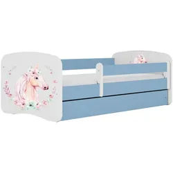 Raumhirsch Furniture Kinderbett ohne Schublade – Jugendbett Babydreams Kinderzimmer blau