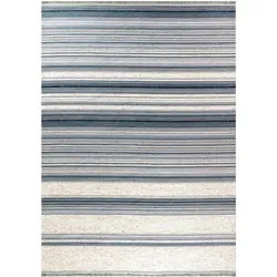Webteppich Arjen in Blau/Beige ca. 160x230cm