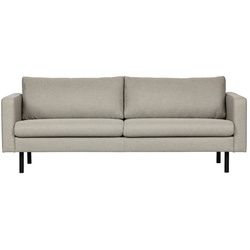 Nuuck - Mette, 3-Sitzer Sofa, hellgrau