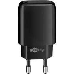 Goobay USB-CTM PD (Power Delivery) Schnellladegerät (20W) schwarz - geeignet für Geräte mit USB-CTM (Power Delivery) wie z.B. iPhone 12