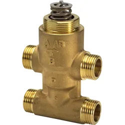 Danfoss 4-Wege-Ventil VZ4 DN 15, kvs 1,0