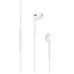 Apple EarPods Ohrhörer mit Mikrofon Ohrstöpsel 3,5 mm Stecker Weiß