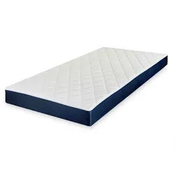 Zöllner Kindermatratze , Weiß , Textil , rechteckig , 70x140 cm , Hohenstein, Made in Germany, Oeko-Tex® Standard 100 , Bezug abnehmbar/waschbar, für Hausstauballergiker geeignet, klimatisierte Belüftungskanäle, optimale Belüftung, atmungsaktiv, schadstoffgeprüft, Nässeschutz, alternative Größen erhältlich, Wendematratze, Baby- und Kleinkindseite , Babymöbel & Kindermöbel, Babyzimmer, Babymatratzen