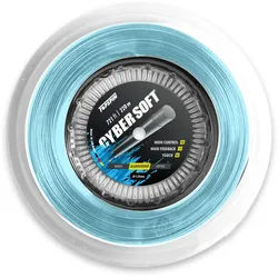 Topspin Tennissaite Cyber Soft (Haltbarkeit+Kontrolle) hellblau 300m Rolle