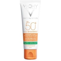 Vichy Capital Soliel Oil Control LSF 50+ Empfindliche Haut 50 ml