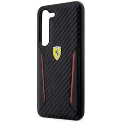 Carbon Contrast Edges Case for Samsung Galaxy S23+ - Black