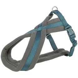 TRIXIE Hunde-Geschirr Premium Touren-Geschirr petrol Größe: XS-S Maße: 30-55 cm / 15 mm