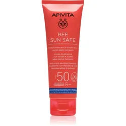 Apivita Bee Sun Safe Hydra Fresh Milk SPF50 Sonnenlotion für Gesicht und Körper SPF 50 100 ml