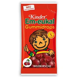 Kinder Em-eukal® Gummidrops Wildkirsche zuckerhaltig