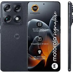 MOTOROLA signature 512 GB Carbon Dual SIM