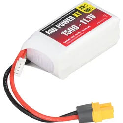Pichler RED POWER XT LiPo Akku 1500 mAh – 11,1 V 3S1P mit XT60 Stecker