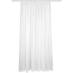 Schmidt W. Gmbh Fertigstore , Weiß , Textil , Uni , 450x120 cm , Heimtextilien, Vorhänge, Fertigvorhänge, Sonstige Fertigvorhänge