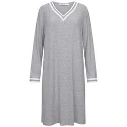 La chemise nuit longue Féraud gris
