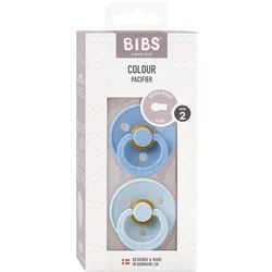 Bibs Schnuller Sky Blue/Baby Blue Duo 6-18