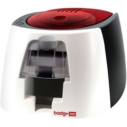 Evolis Badgy 100 - Plastikkartendrucker - Farbe - Thermosublimation/thermische Ü...