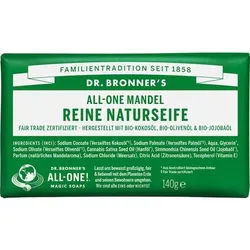 Dr-Bronners Pflege Feste-SeifenAll-One Mandel Reine Naturseife 140 g