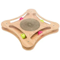 TRIXIE Kratzbrett Trixie Kratzpappe mit Holzrahmen - 35 × 4 × 35 cm