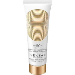 SENSAI Sonnenpflege Silky-BronzeProtective Suncare Cream for Face SPF 50+ 50 ml (1.699,80 € / 1 l)