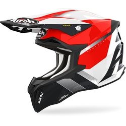 Airoh Strycker Blazer Motocross Helm, rot, Größe M für Männer