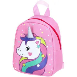 Antonio Kinder Rucksack 3D Einhorn pink