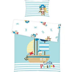 Herding Babybettwäsche , Multicolor , Textil , 100x135 cm , Textiles Vertrauen - Oeko-Tex®, Oeko-Tex® Standard 100 , pflegeleicht, hautfreundlich, schadstoffgeprüft , Schlafen, Babybettausstattung, Babybettwäsche