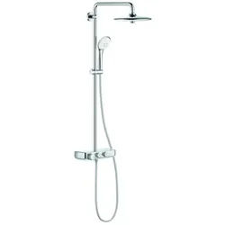 Grohe Euphoria SmartControl system 260 Mono, Duschsystem mit Thermostatbatterie, Wandmontage, chrom, 26509000